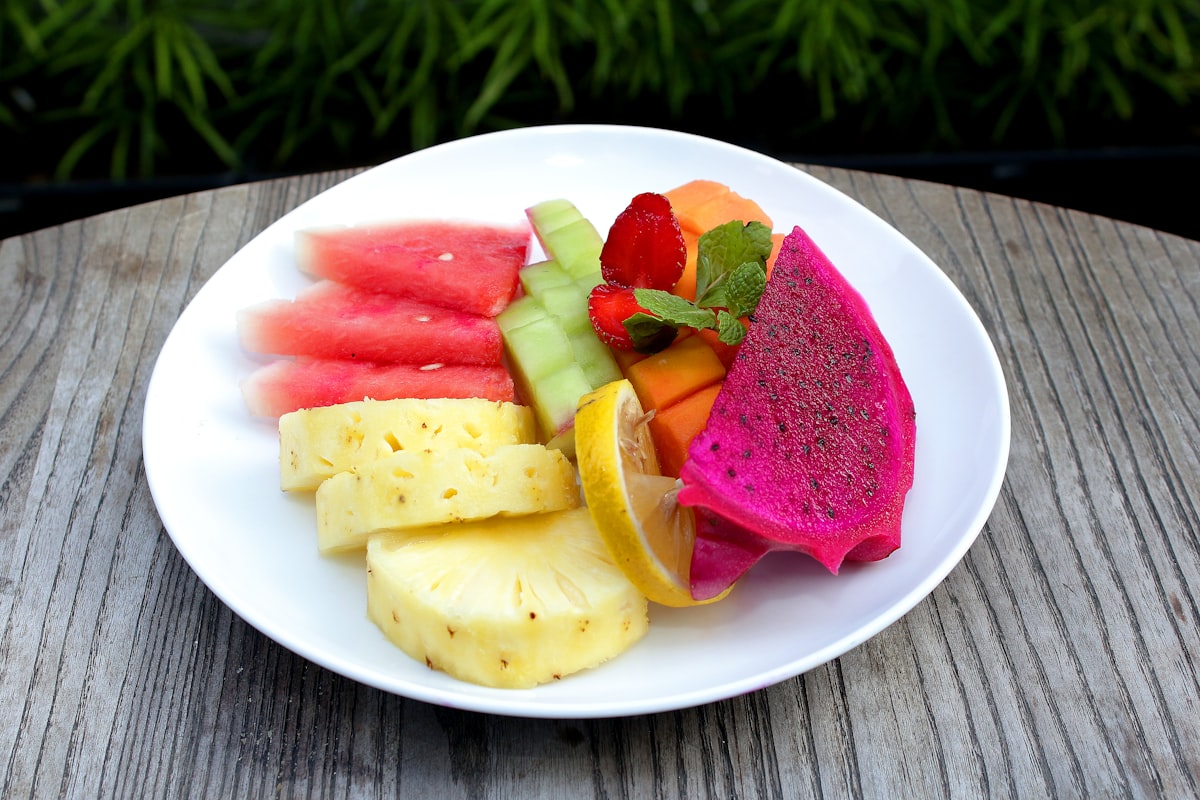 Leafy greens with vitamins and minerals